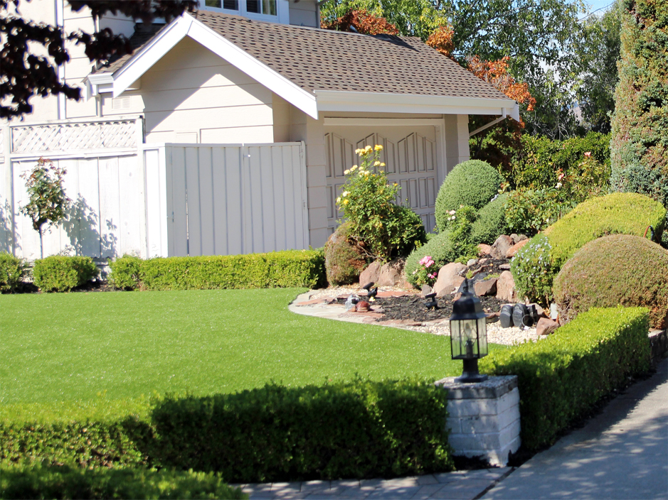 Fake Grass Collierville, California, Front Yard