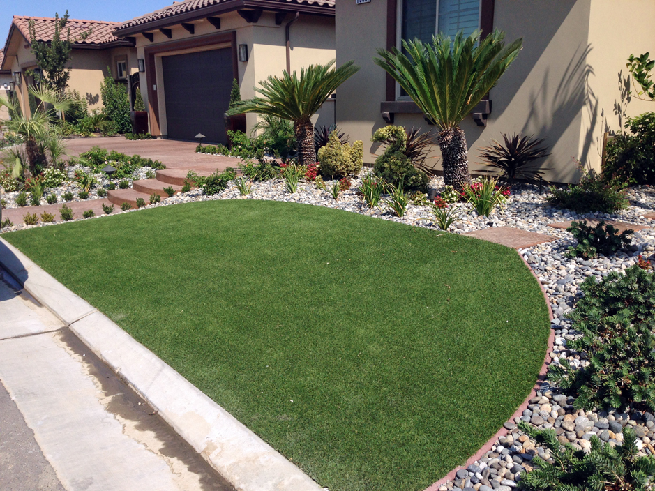 Synthetic Lawn Rohnert Park California, Synthetic Grass Landscape Ideas