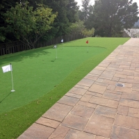 Grass Carpet Thornton, California Putting Green Flags, Backyard Makeover