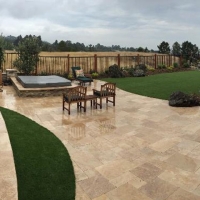 Grass Installation Del Rey Oaks, California Rooftop, Backyard Designs