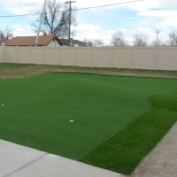 Grass Turf Waterford, California Putting Green Flags, Backyard