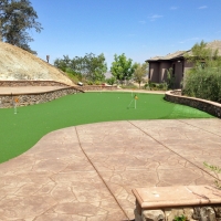 Green Lawn Tahoe Vista, California Backyard Putting Green, Backyard Ideas