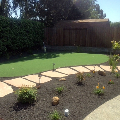 Fake Grass Corte Madera, California Putting Green Grass, Backyard Landscape Ideas