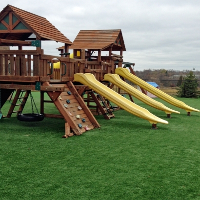 Faux Grass El Sobrante, California Upper Playground, Commercial Landscape