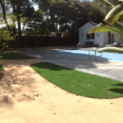 Installing Artificial Grass Chualar, California Backyard Deck Ideas, Backyard Ideas