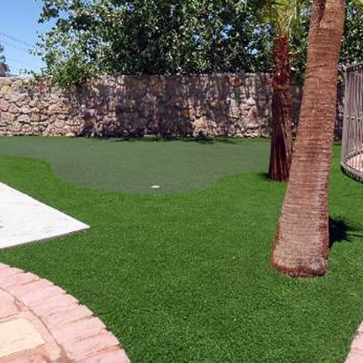 Installing Artificial Grass Petaluma, California Best Indoor Putting Green, Backyard Ideas