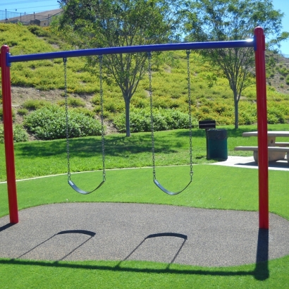 Installing Artificial Grass Woodland, California Playground Flooring, Parks