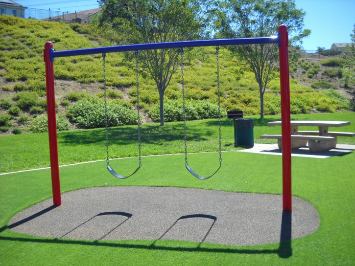 Installing Artificial Grass Woodland, California Playground Flooring, Parks
