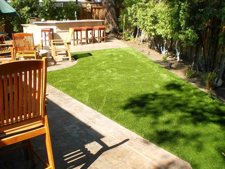 Synthetic Grass Cost Los Altos, California Backyard Deck Ideas, Backyard Ideas